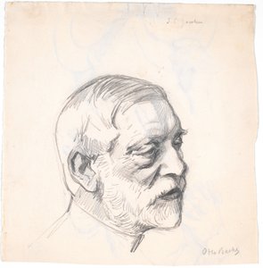 Cabeza del cervecero J.C. Jacobsen de Otto Bache