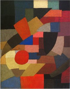 Fragmentos de figura al conjunto de los planos, 1927 de Otto Freundlich