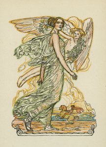 Canciones de Anacreonte (litografía en color) de Otto Friedrich