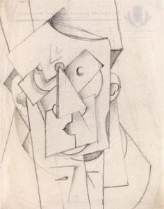 Composición cubista – La cabeza