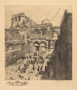 Iglesia del Santo Sepulcro, Jerusalén de Otto H. Bacher