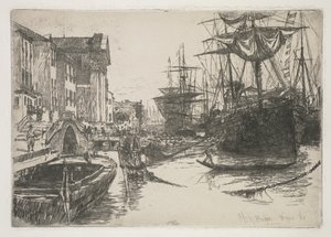 Fondamenta della Zattere de Otto H. Bacher