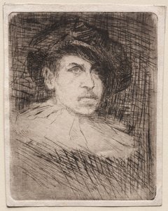 Autorretrato en traje, 1880