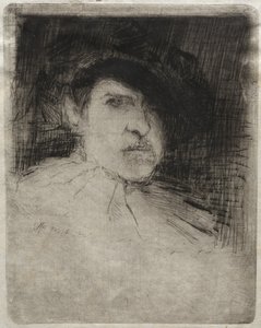 Autorretrato en disfraz de Otto H. Bacher