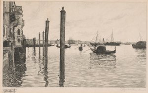 Gran Canal de Venecia de Otto Henry Bacher