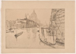 Entrada al Canal Grande de Otto Henry Bacher