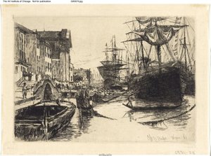 Fondamenta delle Zattere de Otto Henry Bacher