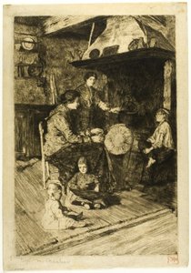 La encajera de Otto Henry Bacher