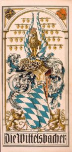 Los escudos de armas de las casas principescas alemanas: Los Wittelsbacher de Otto Hupp