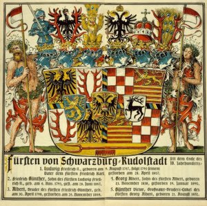 Príncipes de Schwarzburg-Rudolstadt de Otto Hupp