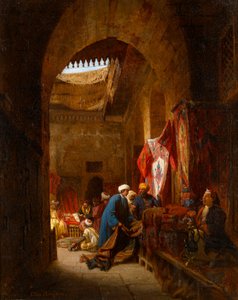 El bazar de alfombras, El Cairo