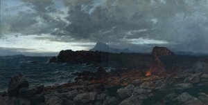 Tarde de otoño en la costa, Kinn