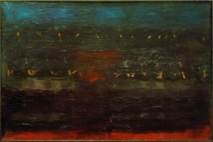 Preparación (Devoción en el comedor). Composición completa IV de Otto Meyer Amden