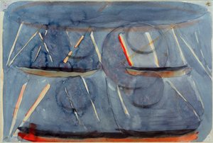 Preparación (Devoción en el comedor). Estudio de Otto Meyer Amden