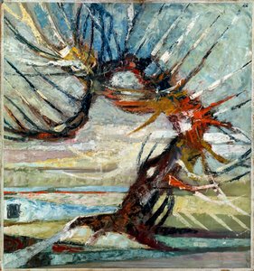 Un árbol, principios del siglo XX de Otto Mueller