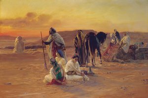 Un Descanso en el Desierto de Otto Pilny