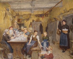 Plumas y plumones, 1884