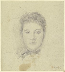 Retrato de la señorita Martin de Otto Scholderer