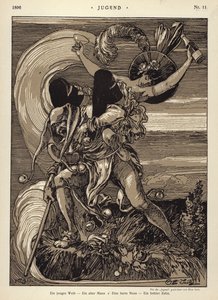 Una Joven - un Viejo - una Nuez Dura - un Diente Hueco de Otto Seitz
