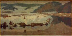 Nieve tardía de Otto Ubbelohde