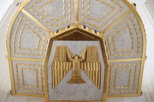 Iglesia del Espíritu Santo Am Steinhof (iglesia Leopld), Viena, Austria