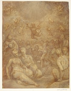 Escena mitológica (?) de Otto van Veen