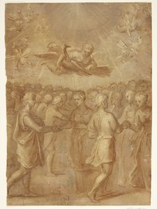 Escena mitológica de Otto van Veen