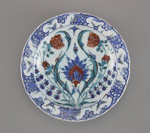 Plato, Iznik de Ottoman School