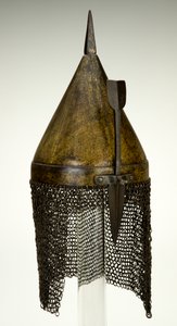 Casco, quizás siglo XVI, modificado en el siglo XIX de Ottoman School