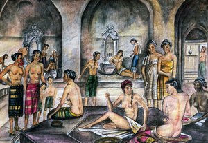Baño turco de Ottoman School