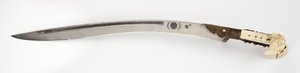 Yatagán, espada de Ottoman School