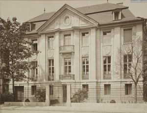 Messel, Alfred - Berlín- Residencia Dr Eduard Simon, Antigua Victoriastrasse 7 - 1902 1904 de Ottomar Anschütz