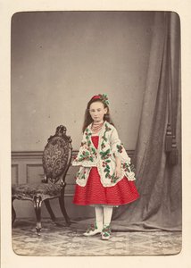Álbum de la familia Follett de niños disfrazados para un baile de disfraces, ca. 1880 de Owen Angel