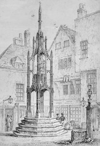 Cruz de la ciudad Winchester, c.1830 de Owen Brown Carter
