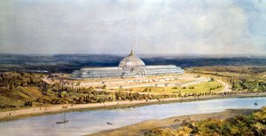 Diseño para la Exposición Industrial, Viena, 1873, c1830-1873 de Owen Jones