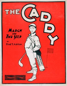 El caddie, portada de partitura