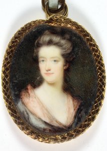 Lady Dorothy Cavendish de Ozias Humphry