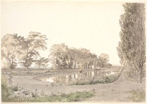 El estanque en Vogneserup de P.C. Skovgaard