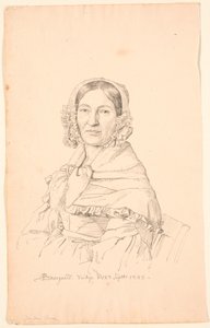 Retrato de la señorita Broe de P.C. Skovgaard