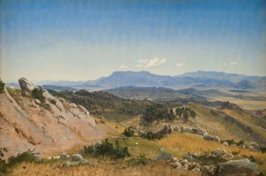Colinas rocosas cerca de Civitella de P.C. Skovgaard
