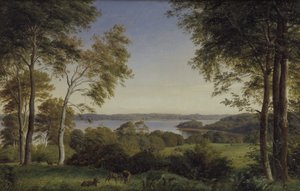 Vista sobre el lago Skarre