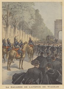 Altercado en la Avenida de Wagram, París de P.H.G.V. Michel
