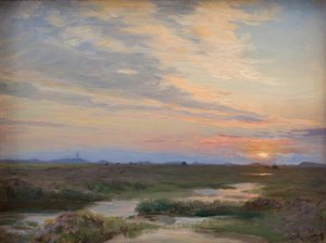 Atardecer en Skagen de Peder Severin Krøyer