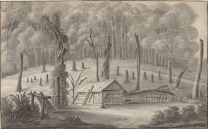 El Kampong Tji Badak en las Indias Orientales Holandesas de P.T. Bik (possibly)