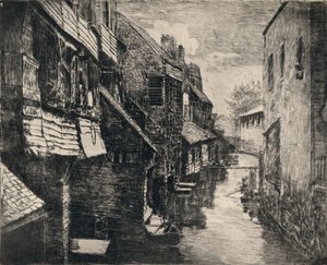 El Río Bievre en Gentilly, 1915