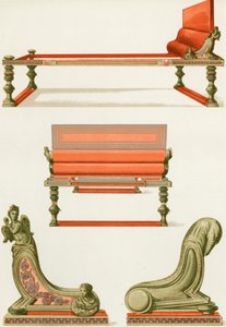 Muebles de bronce de Pompeya de P. Sellier