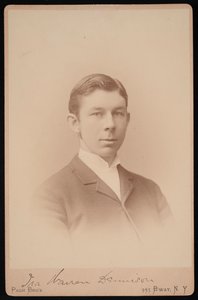 Retrato de Ira Warren Dennison, Entre 1891 y 1893 de Pach Bros