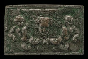 La cabeza de Medusa de Paduan 16th Century