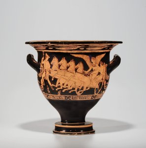 Crátera de campana de figuras rojas del Ática, c.390-370 a.C. de Painter of London F64