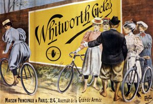 Bicicletas Whitworth, c. 1900 (ilustración) de Pal (1855 1942)